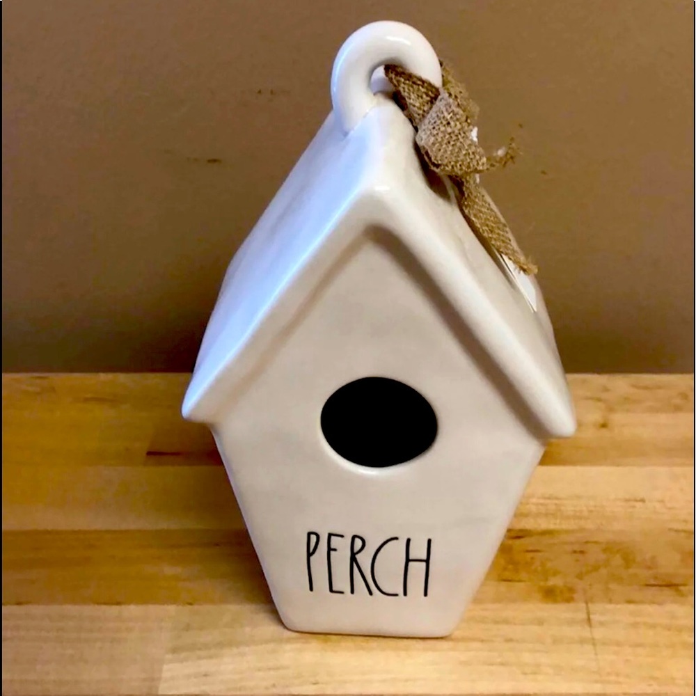 Rae Dunn Authentic limited PERCH birdhouse.